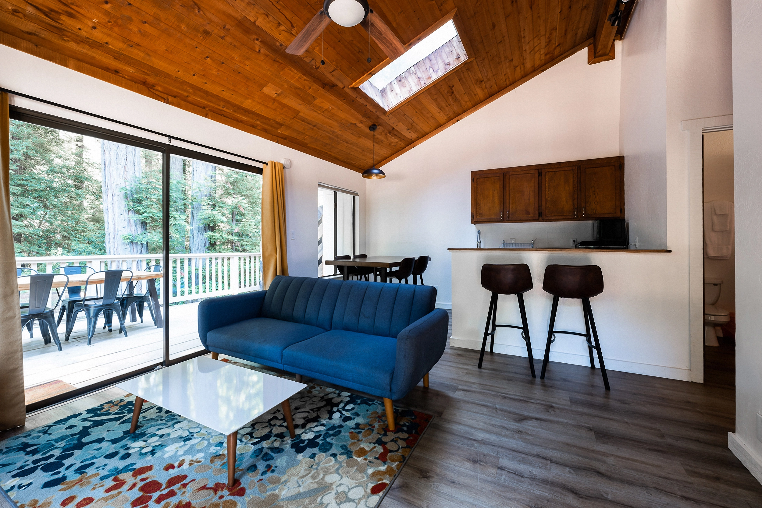 Quail Cabin Living Room