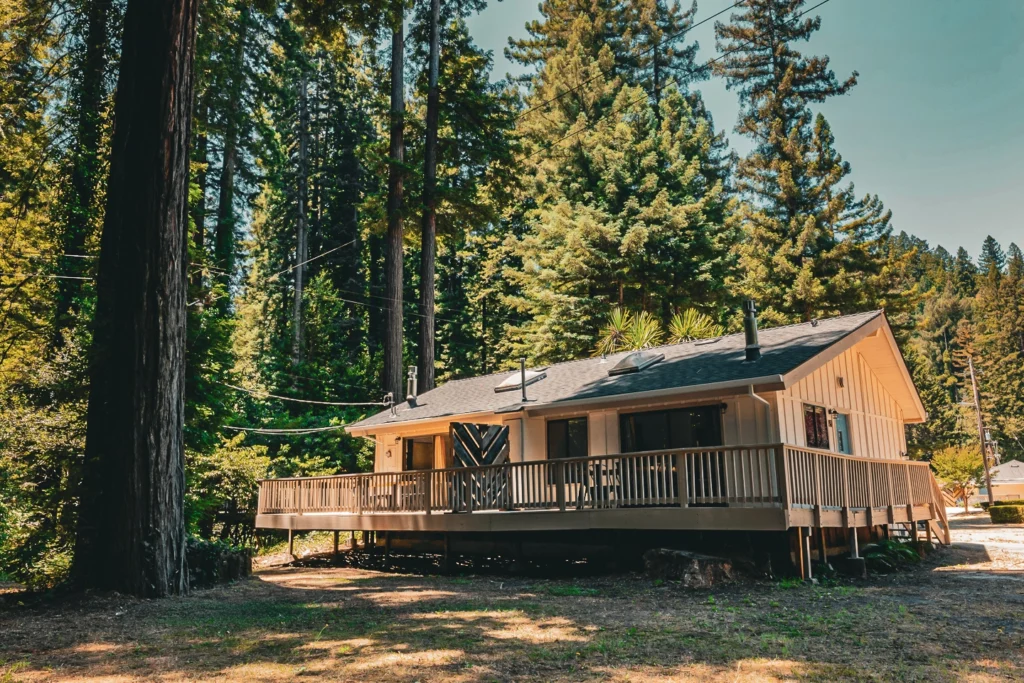 Rustic Cabin In The Woods